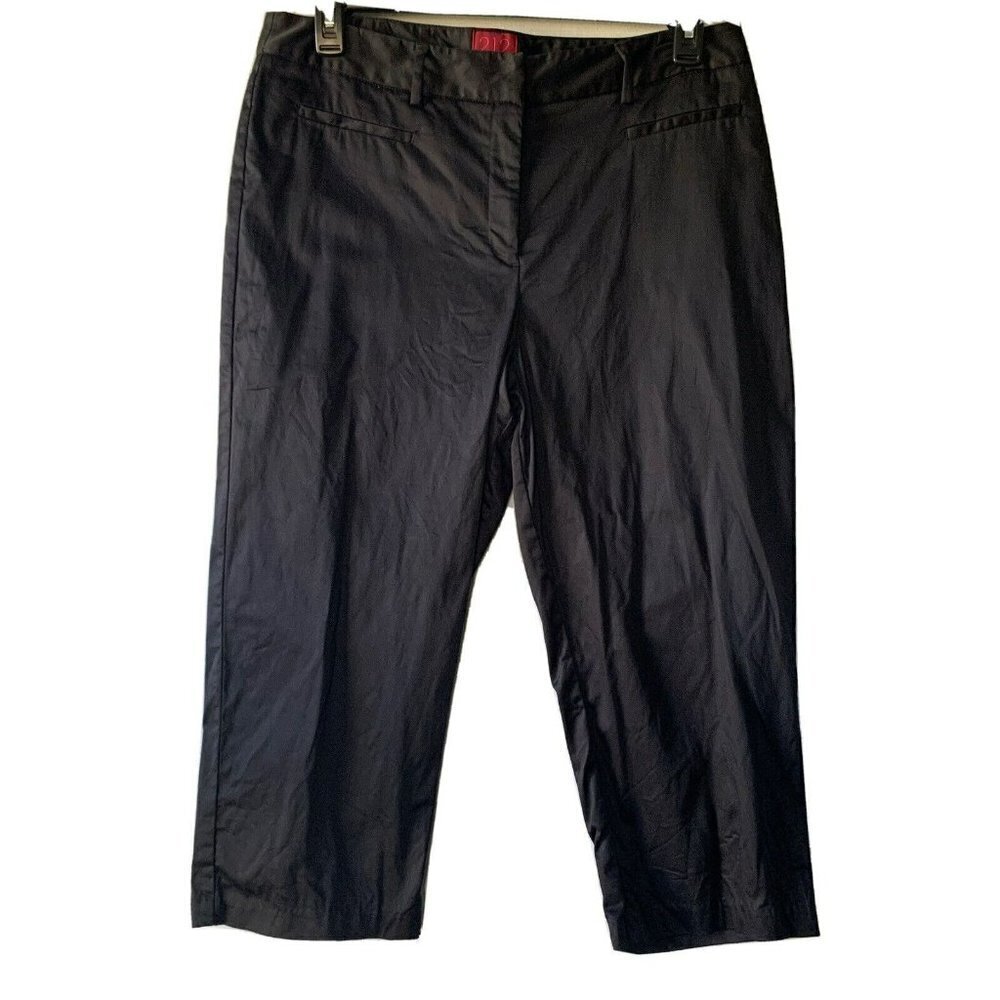 212 collection pants cropped black womens Size 14